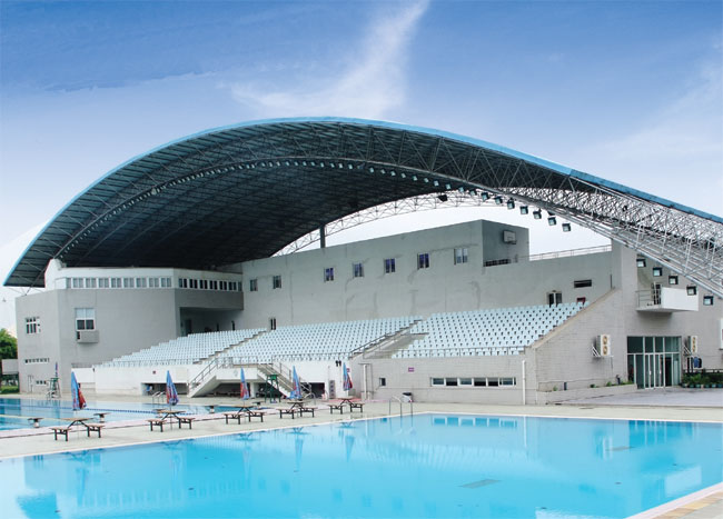 迁安游泳馆网架