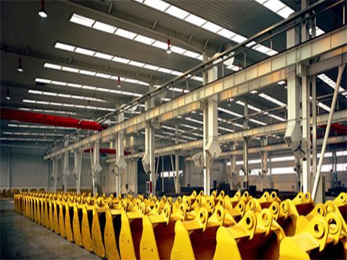 迁安徐工集团挖掘机装配车间